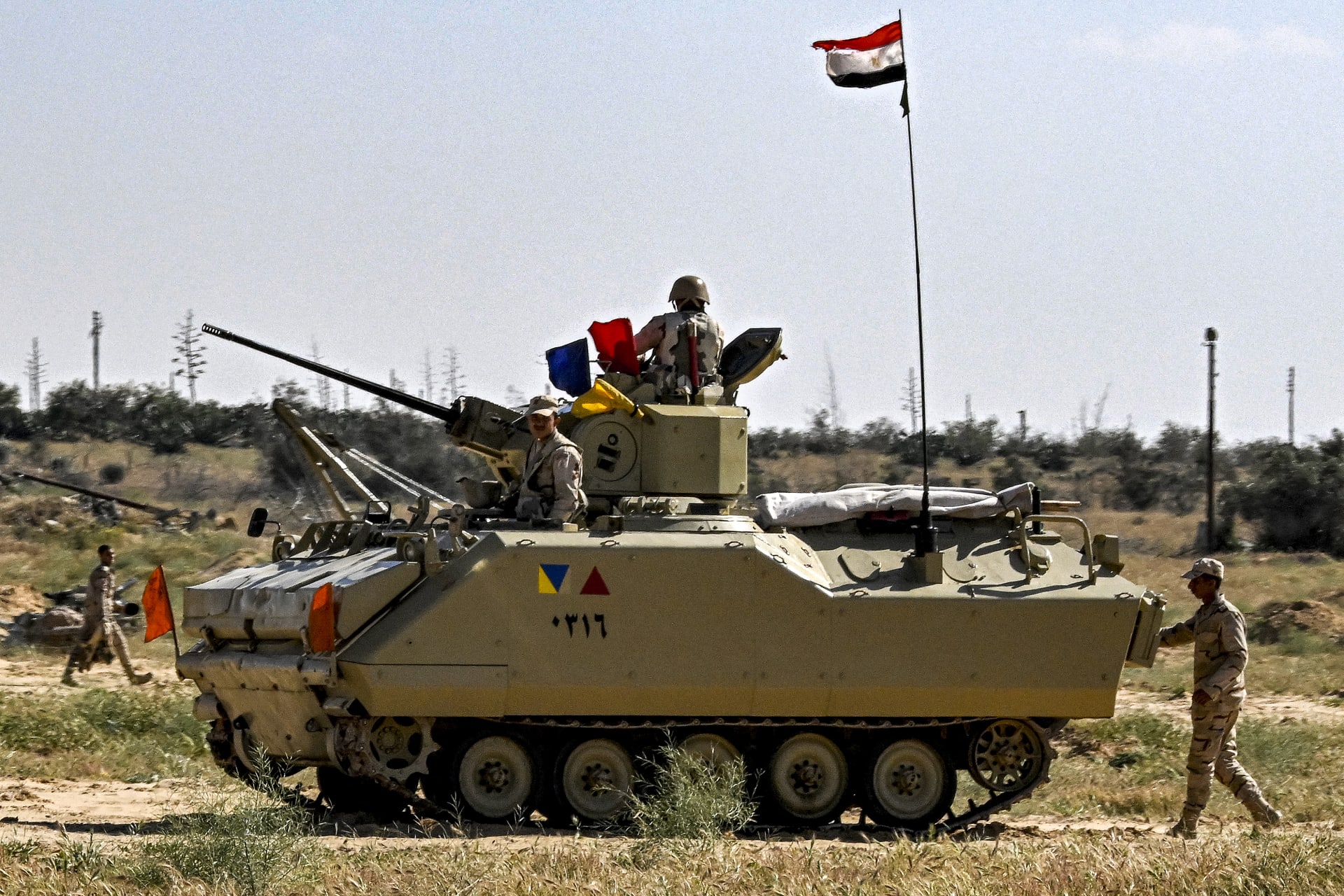 مقتل جندي مصري