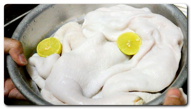 تنظيف الكرشة