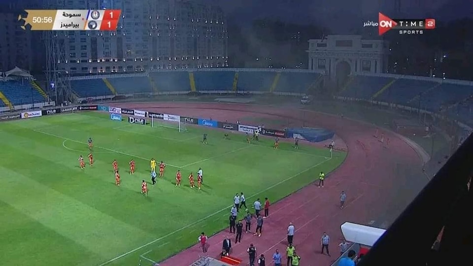 مباراة سموحة وبيراميدز