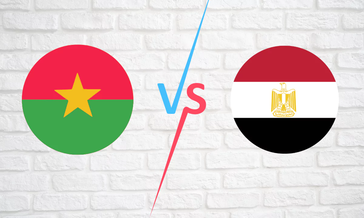مباراة مصر وبوركينا فاسو
