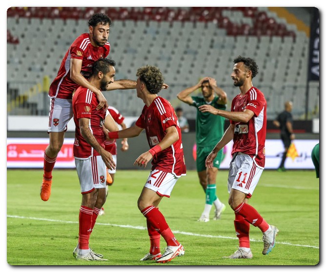 أكرم توفيق يحصل على لقب رجل المباراة الأهلي يفوز على الاتحاد السكندري