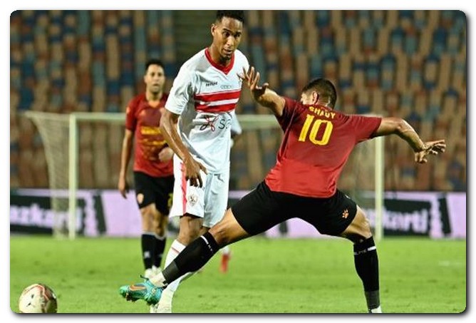 الزمالك وسيراميكا كليوباترا