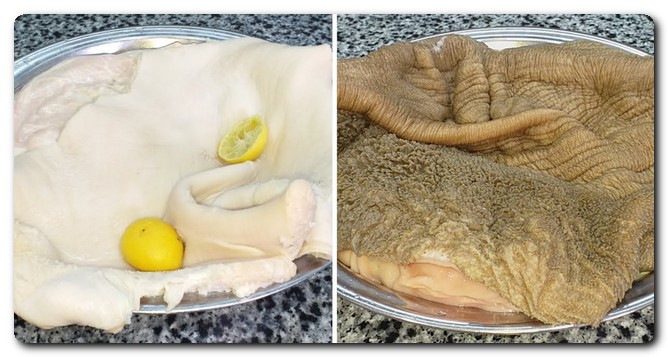 تنظيف الكرشة