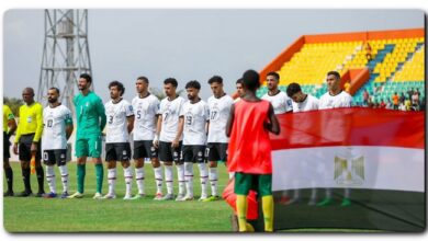جدول ترتيب مجموعة منتخب مصر