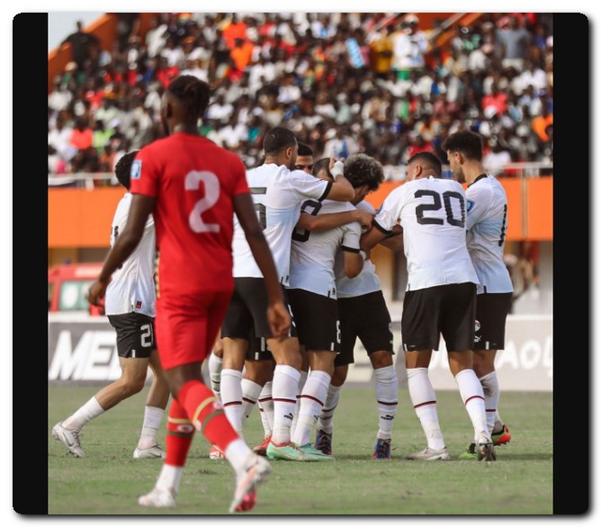 بالرغم من التعادل منتخب مصر يحتفظ بصدارة جدول ترتيب المجموعة الأولى جدول ترتيب مجموعة منتخب مصر