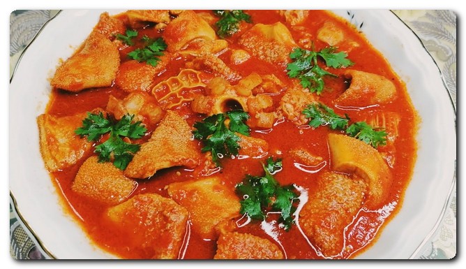 طهي الكرشة