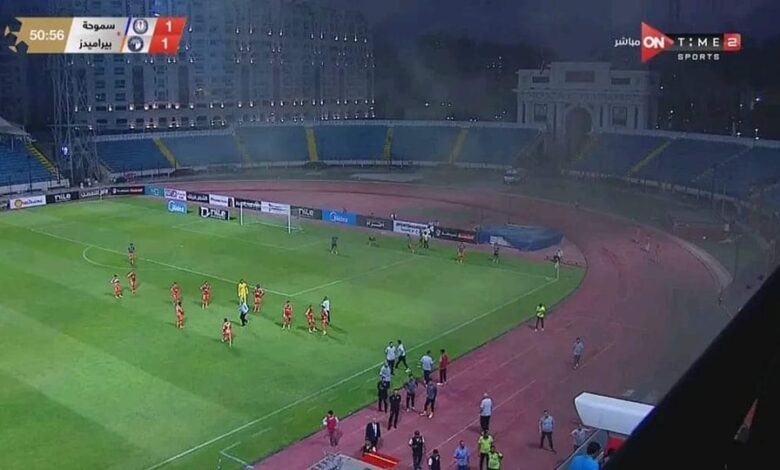 مباراة سموحة وبيراميدز