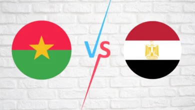 مباراة مصر وبوركينا فاسو