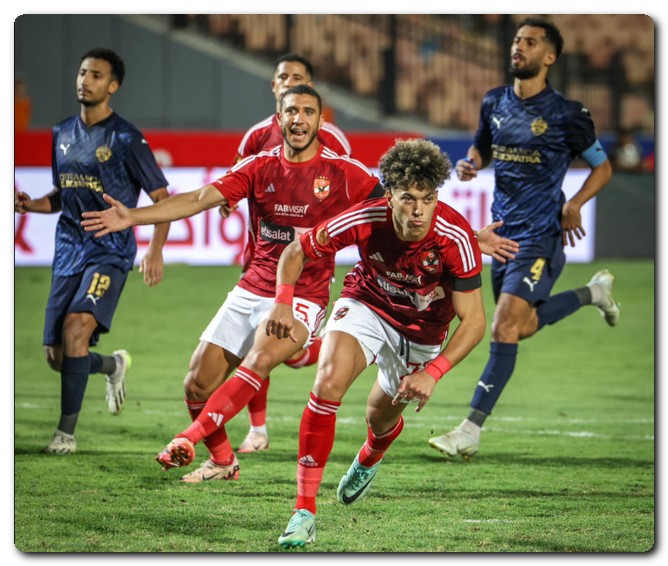 الأهلي يقسو على سيراميكا كليوباترا