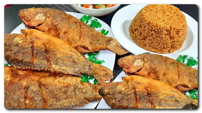 السمك المقلي المقرمش