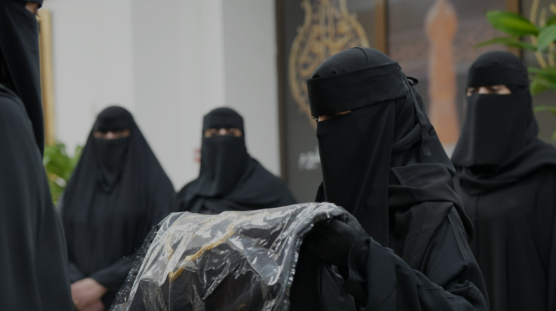 مراسم تغيير كسوة الكعبة