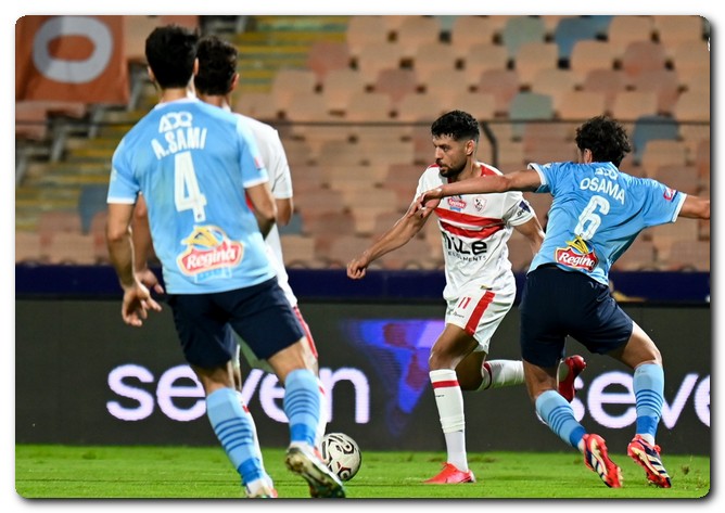 بيراميدز يقع في فخ التعادل أمام الزمالك ويرفع رصيده إلى 69 نقطة جدول ترتيب الدوري المصري
