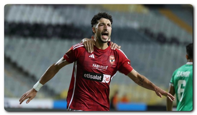 وسام أبو علي يقود الأهلي من جديد إلى تحقيق الفوز بالدوري المصري 2023-2024 الأهلي يفوز على المصري البورسعيدي