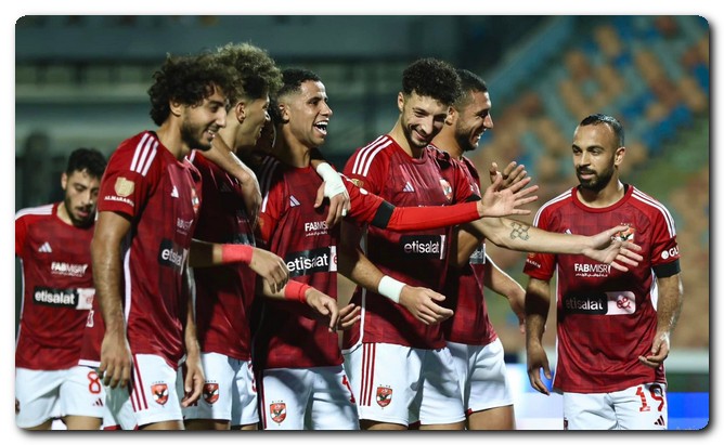 الأهلي يقسو على سيراميكا كليوباترا