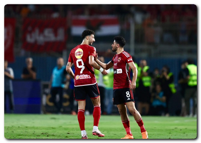 وسام أبو علي يقود الأهلي إلى التقدم على بيراميدز بالشوط الأول الأهلي يفوز على بيراميدز
