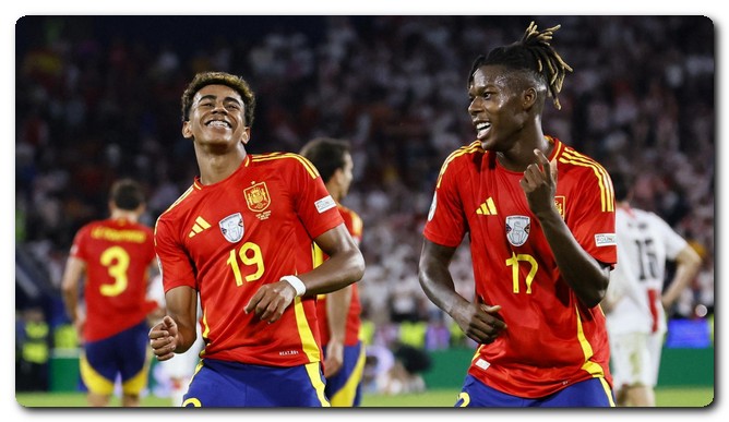 تألق ثنائي منتخب إسبانيا في يورو 2024 ثنائي منتخب إسبانيا