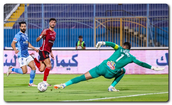 مباراة واحدة فقط تفصل الأهلي عن صدارة جدول ترتيب الدوري المصري 2023-2024 قطار الأهلي