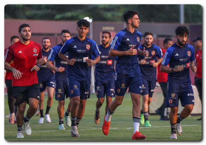الأهلي يستعد للألومنيوم دون راحة مباراة الأهلي والألومنيوم
