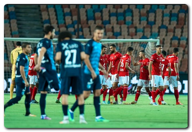 القنوات الناقلة لمباراة الأهلي وبيراميدز في الدوري المصري 2023-2024 مباراة الأهلي وبيراميدز