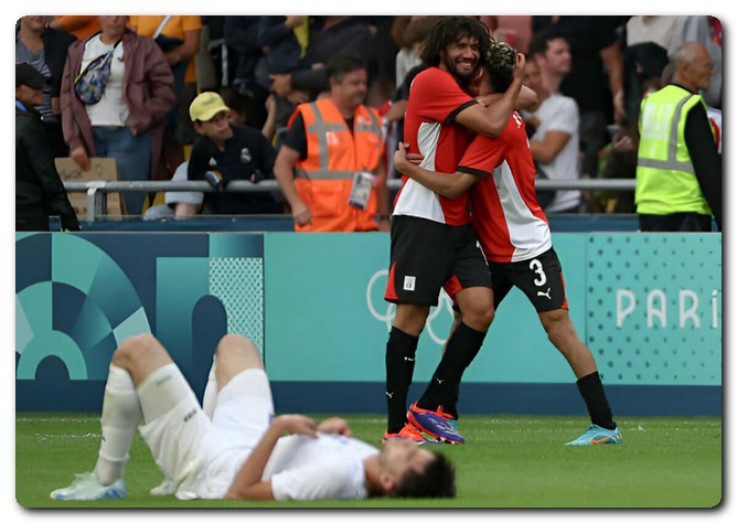 نتائج المنتخب المصري لكرة القدم في دورة الألعاب الأولمبية 2024 مباراة مصر القادمة بعد الفوز على أوزبكستان