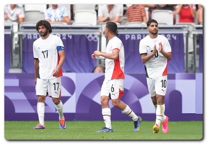منتخب مصر يواجه بارغواي في ربع نهائي أولمبياد باريس 2024 منتخب مصر يواجه بارغواي