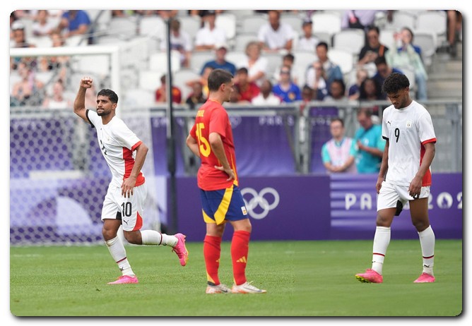 الفراعنة يتأهلون إلى ربع نهائي دورة الألعاب الأولمبية 2024 في صدارة المجموعة منتخب مصر يواجه بارغواي