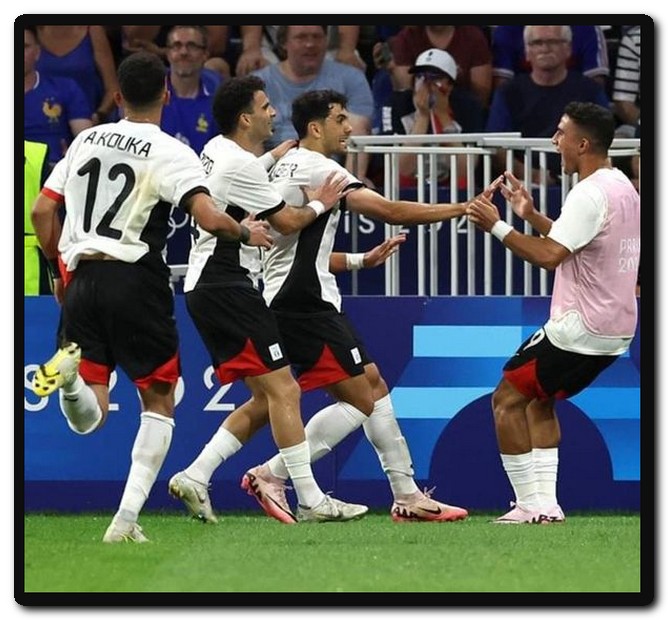 منتخب مصر الأولمبي يخسر من فرنسا
