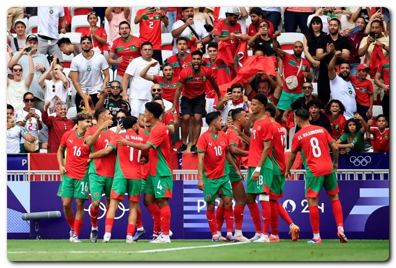 مواجهات نارية تنتظر المنتخبات العربية في نصف نهائي دورة الألعاب الأولمبية 2024 منتخب المغرب الأولمبي