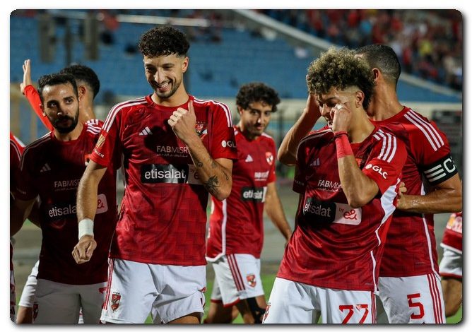 الأهلي يمطر شباك المقاولون برباعية نظيفة