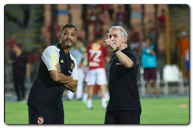 اسناد إدارة مباريات الأهلي المتبقية بالدوري المصري 23-2024 إلى الكابتن سامي قمصان الخطيب وكولر