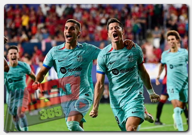 برشلونة ضد أوساسونا