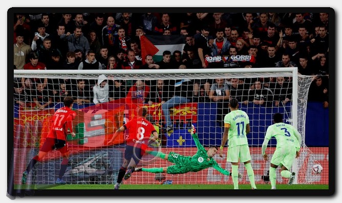 برشلونة تحافظ على صدارة جدول ترتيب الدوري الاسباني بالرغم من الهزيمة قطار انتصارات برشلونة يتوقف