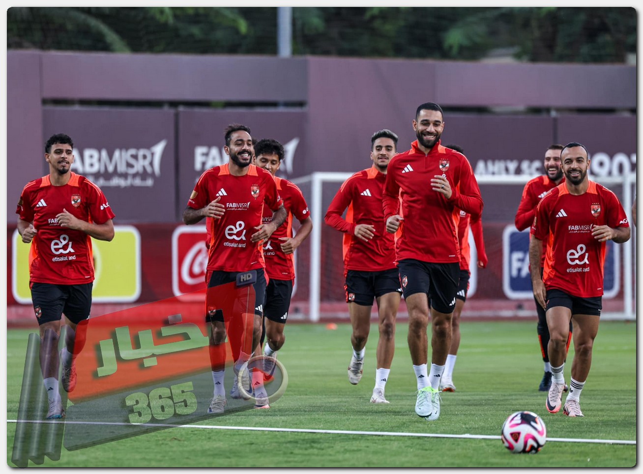 الأهلي يستأنف التدريبات الجماعية عقب العودة من الإمارات الأهلي والعين الإماراتي