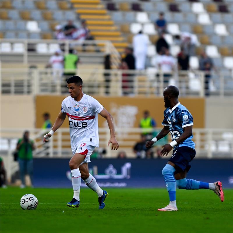 مباراة الزمالك وبيراميدز