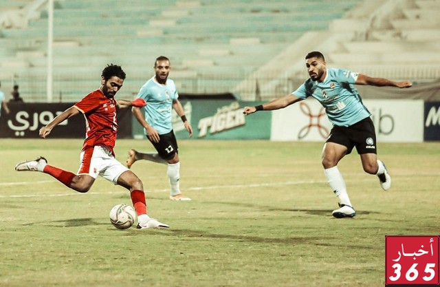 مباراة الأهلي وغزل المحلة