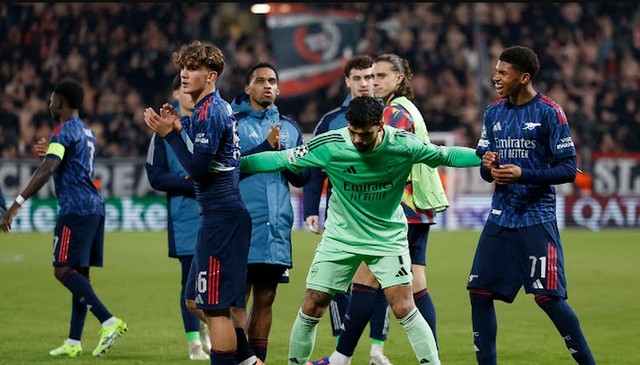 أرسنال يكتسح سلافيا براغ