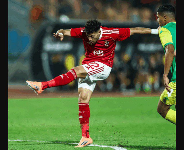 مباراة الأهلي والجيش الملكي إمام عاشور