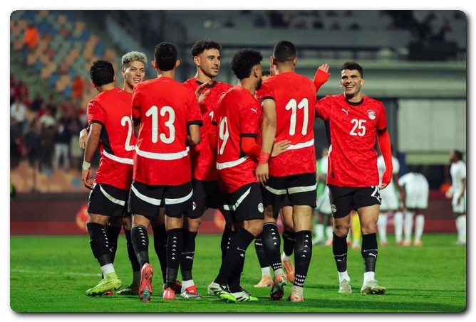 مباراة مصر ونيجيريا