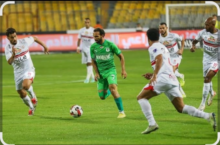 مباراة الزمالك والمصري