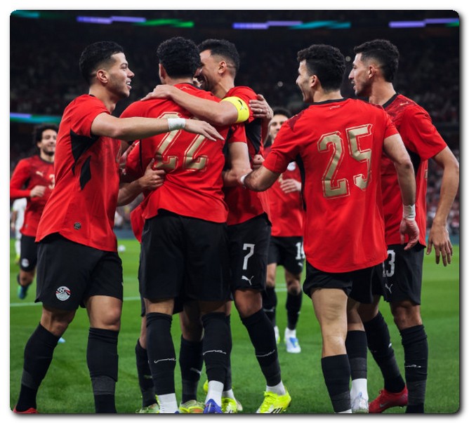 مباراة مصر وإسبانيا