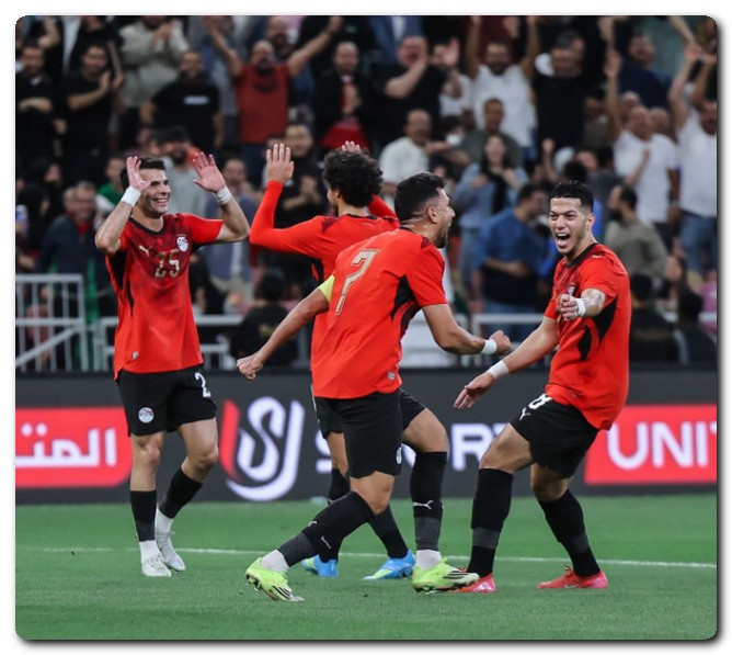 مباراة مصر وإسبانيا