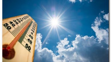 درجات الحرارة