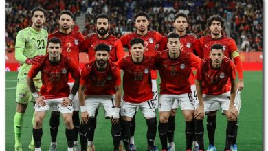 مباراة مصر والبرازيل