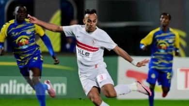 مباراة الزمالك وشباب بلوزداد
