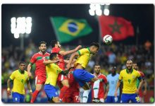 مباراة المغرب والبرازيل