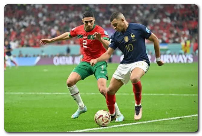 مباراة المغرب وفرنسا مباراة المغرب وفرنسا